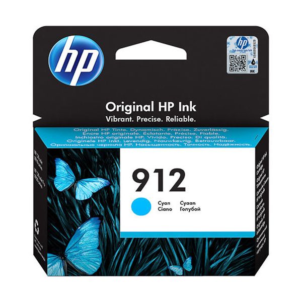 HP 912 Cyan 3YL77AE Μελάνι InkJet HP OfficeJet Pro 8012 / 8022 / 8014 / 8024 / 8015 / 8025